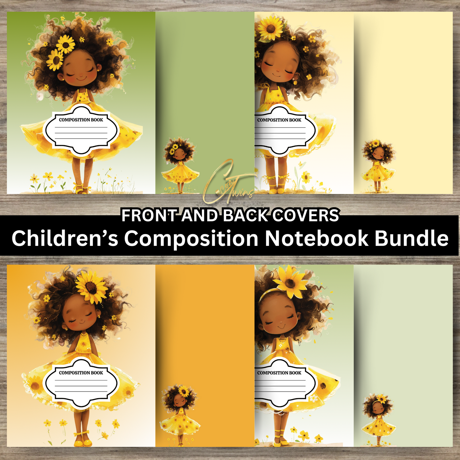 Flower Child | Composition Notebook Done For You Bundle
