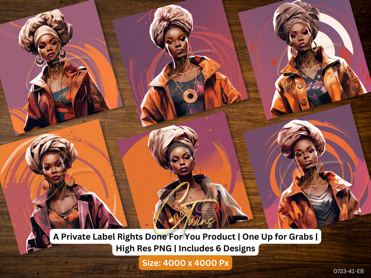 0723-41-EB | PLR Art Upscaled | One Buyer. Zero Restrictions | Bonus - See Description