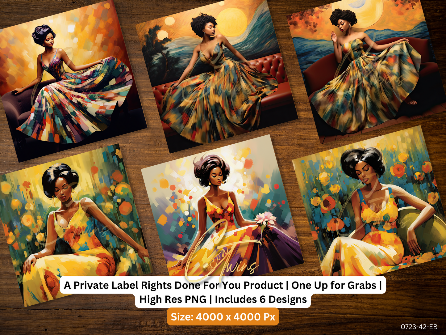 0723-42-EB | PLR Art Upscaled | One Buyer. Zero Restrictions | Bonus - See Description