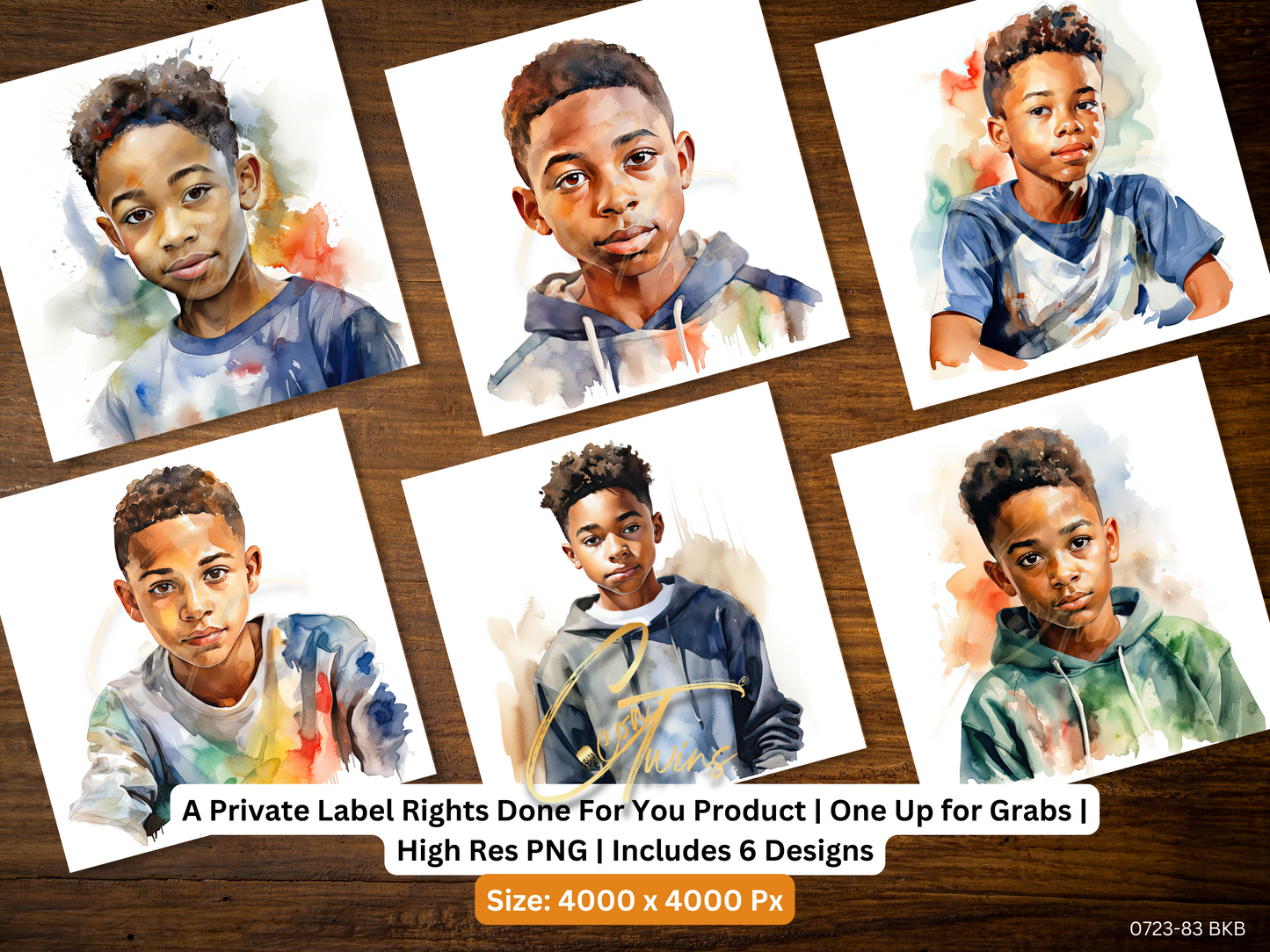 0723-83-BKB | PLR Art Upscaled | One Buyer. Zero Restrictions | Bonus - See Description