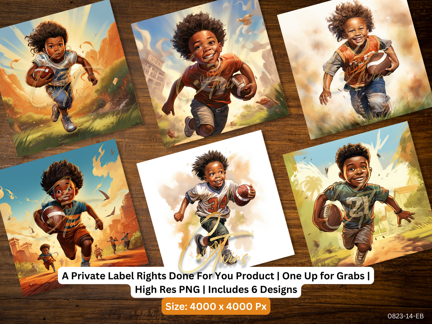 0823-14-EB | PLR Art Upscaled | One Buyer. Zero Restrictions | Bonus - See Description
