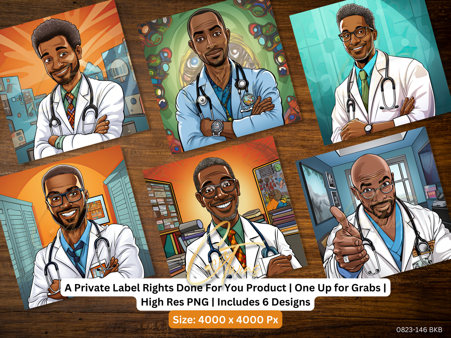 0823-146-BKB | PLR Art Upscaled | One Buyer. Zero Restrictions | Bonus - See Description