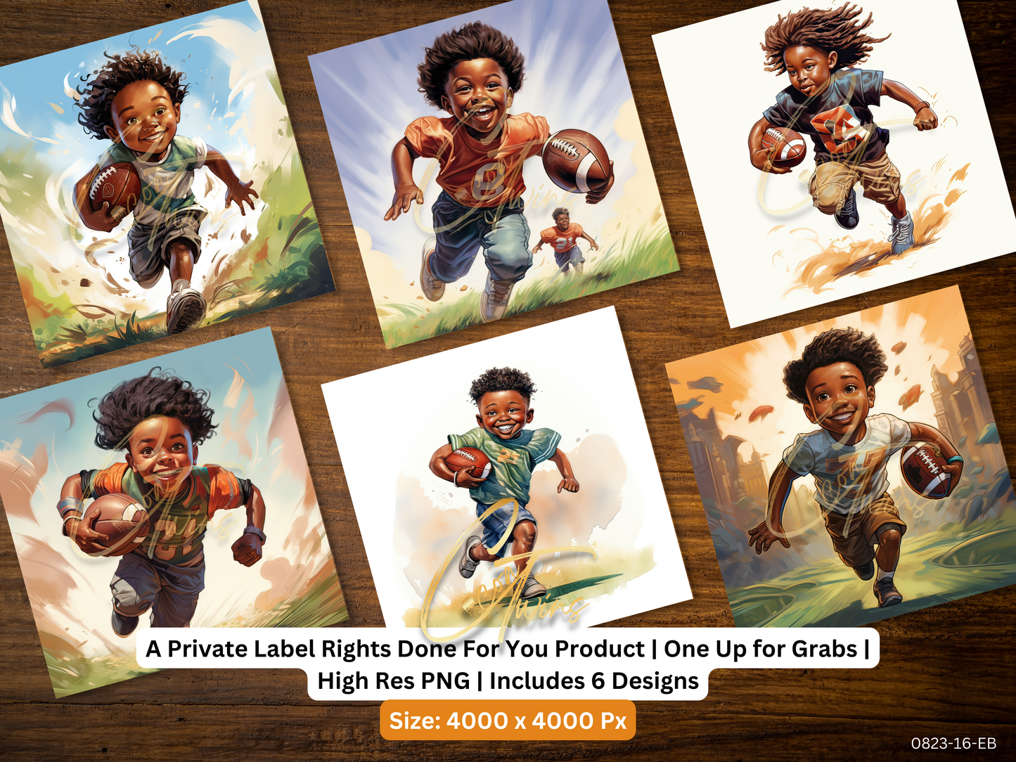 0823-16-EB | PLR Art Upscaled | One Buyer. Zero Restrictions | Bonus - See Description