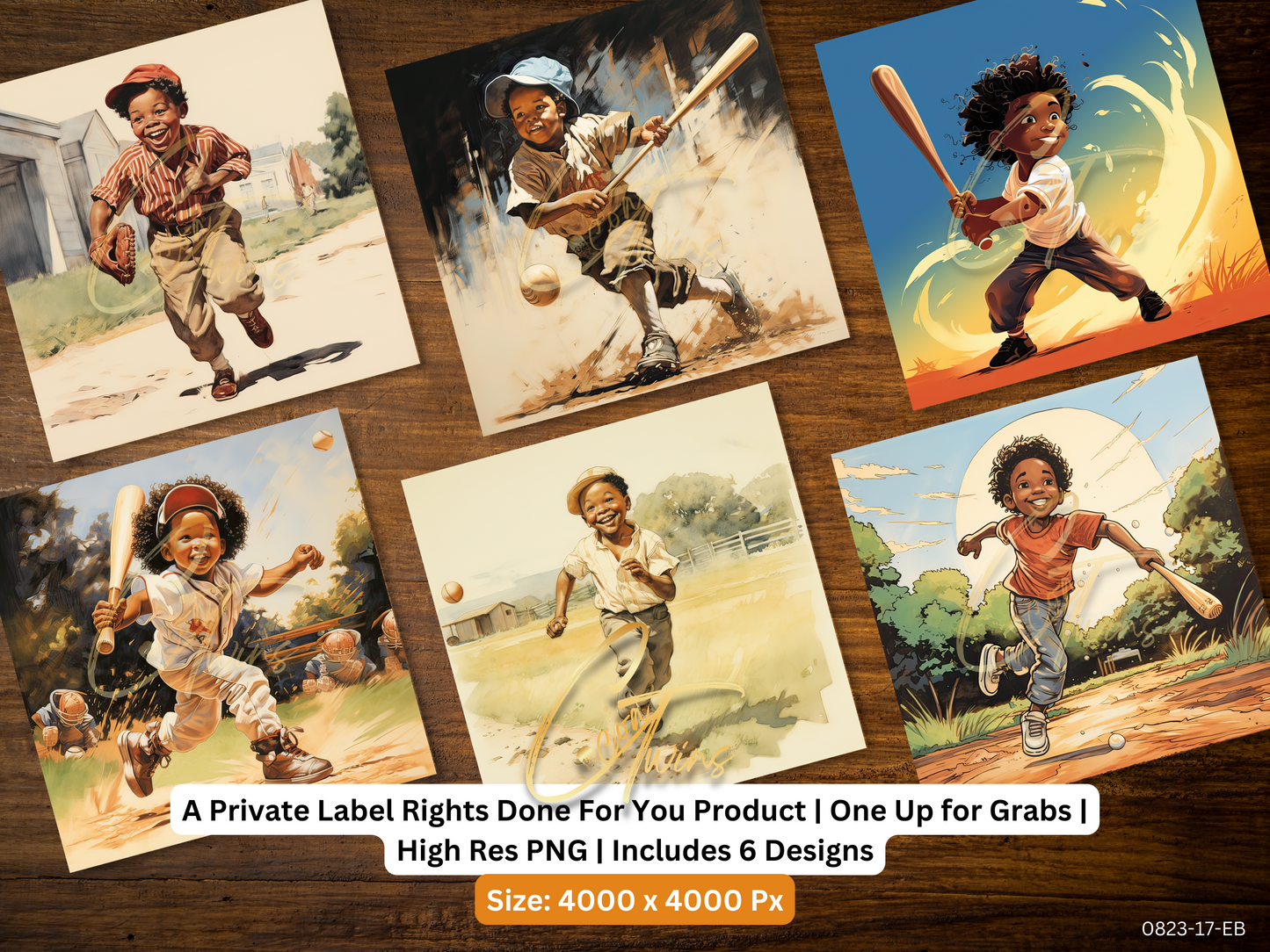 0823-17-EB | PLR Art Upscaled | One Buyer. Zero Restrictions | Bonus - See Description