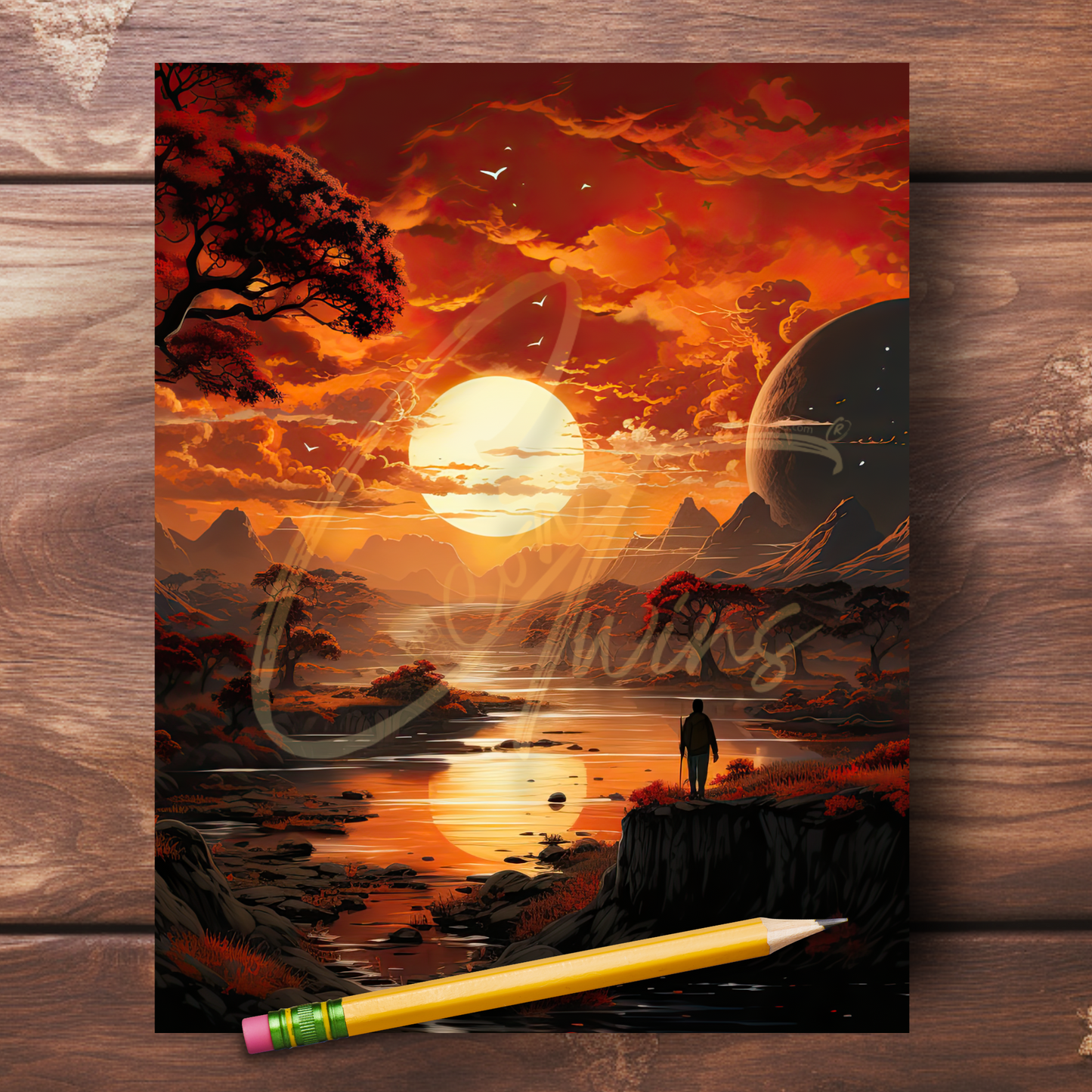 0923-50-BKB | PLR Composition Notebook Covers | PNG Format | 7.5 x 9.25
