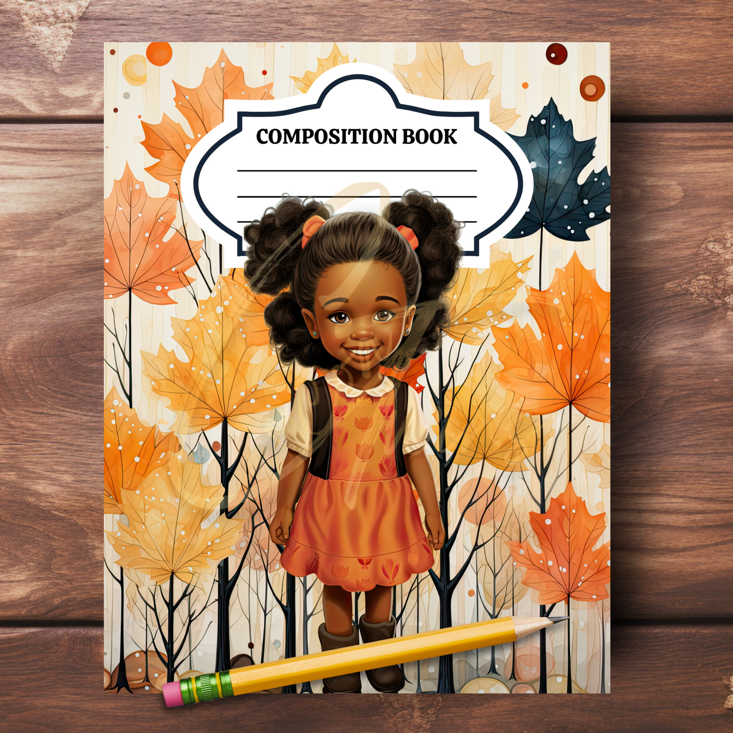 0923-32-BKB | PLR Composition Notebook Covers | PNG Format | 7.5 x 9.25