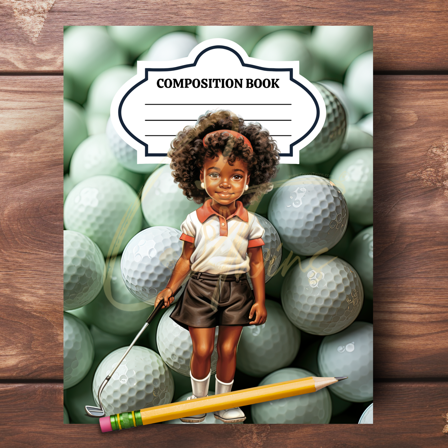 0923-44-BKB | PLR Composition Notebook Covers | PNG Format | 7.5 x 9.25