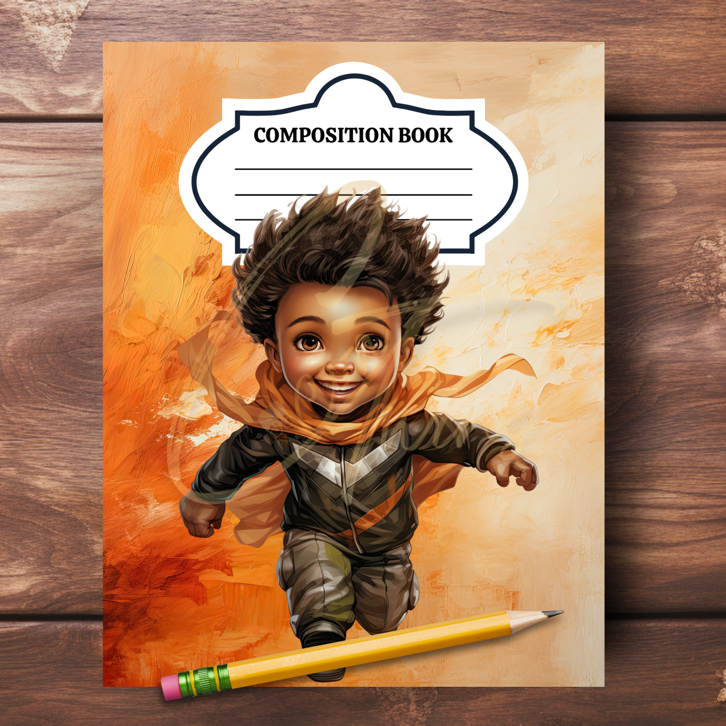 0923-38-BKB | PLR Composition Notebook Covers | PNG Format | 7.5 x 9.25