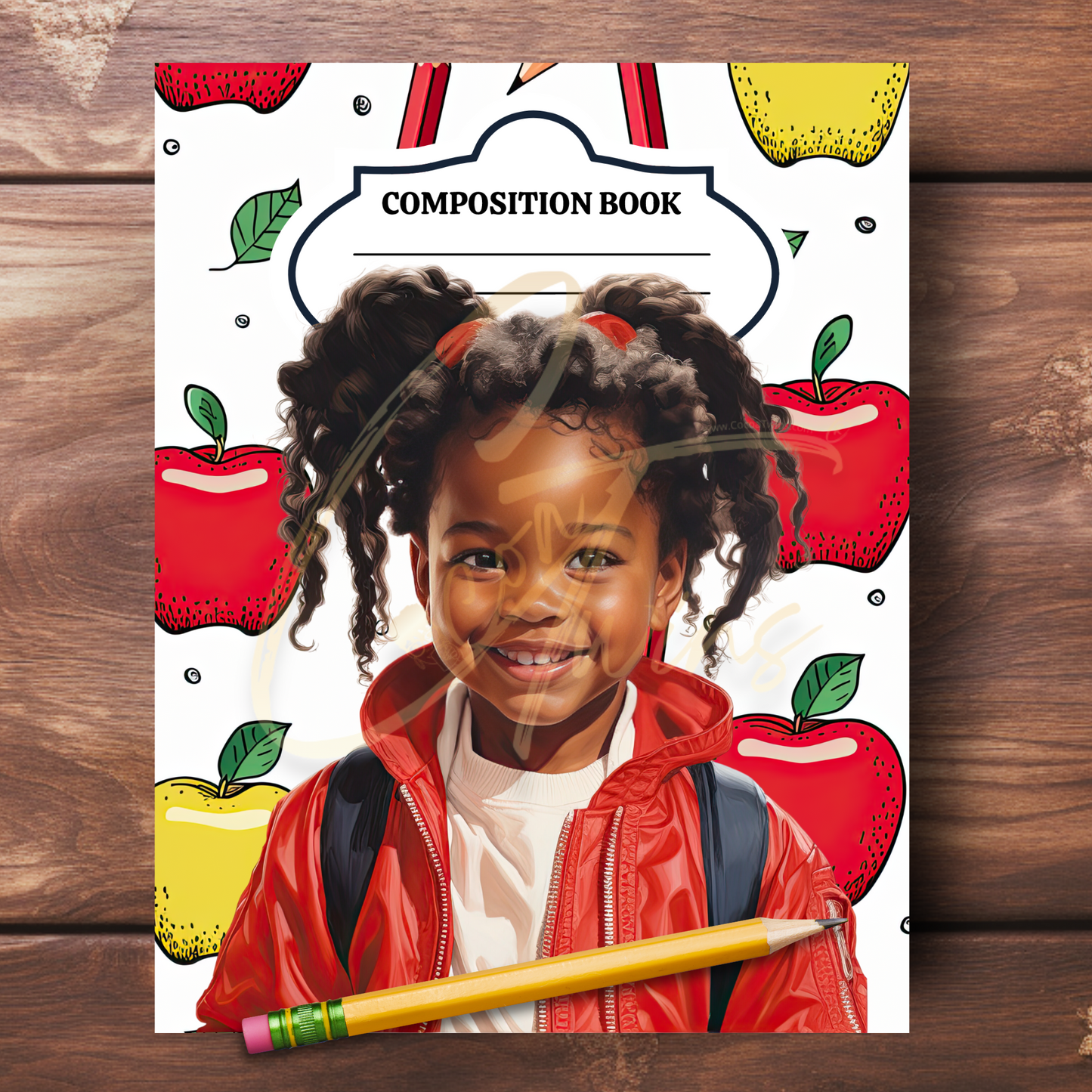 0923-29-BKB | PLR Composition Notebook Covers | PNG Format | 7.5 x 9.25
