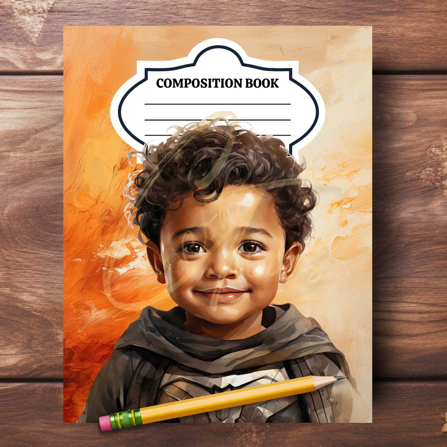 0923-38-BKB | PLR Composition Notebook Covers | PNG Format | 7.5 x 9.25