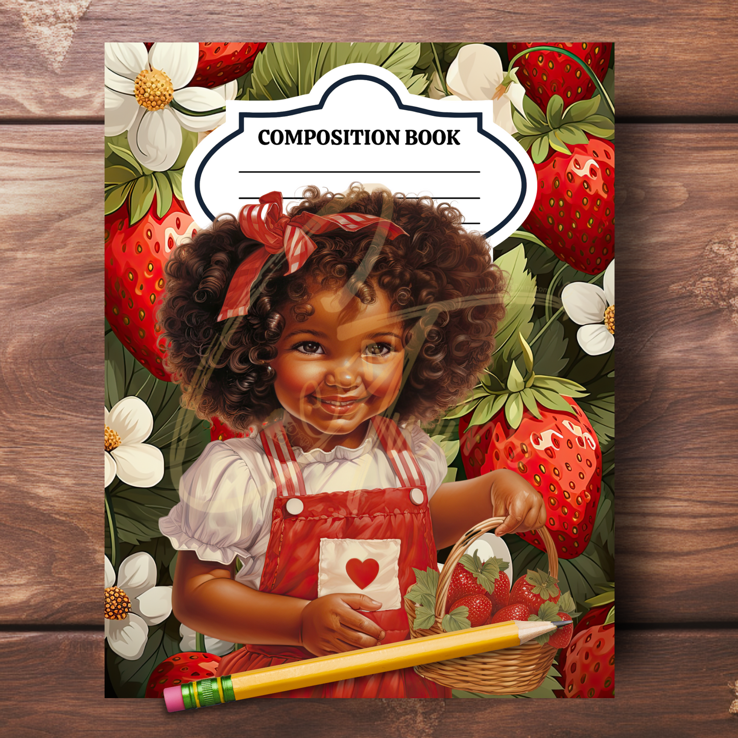 0923-49-BKB | PLR Composition Notebook Covers | PNG Format | 7.5 x 9.25