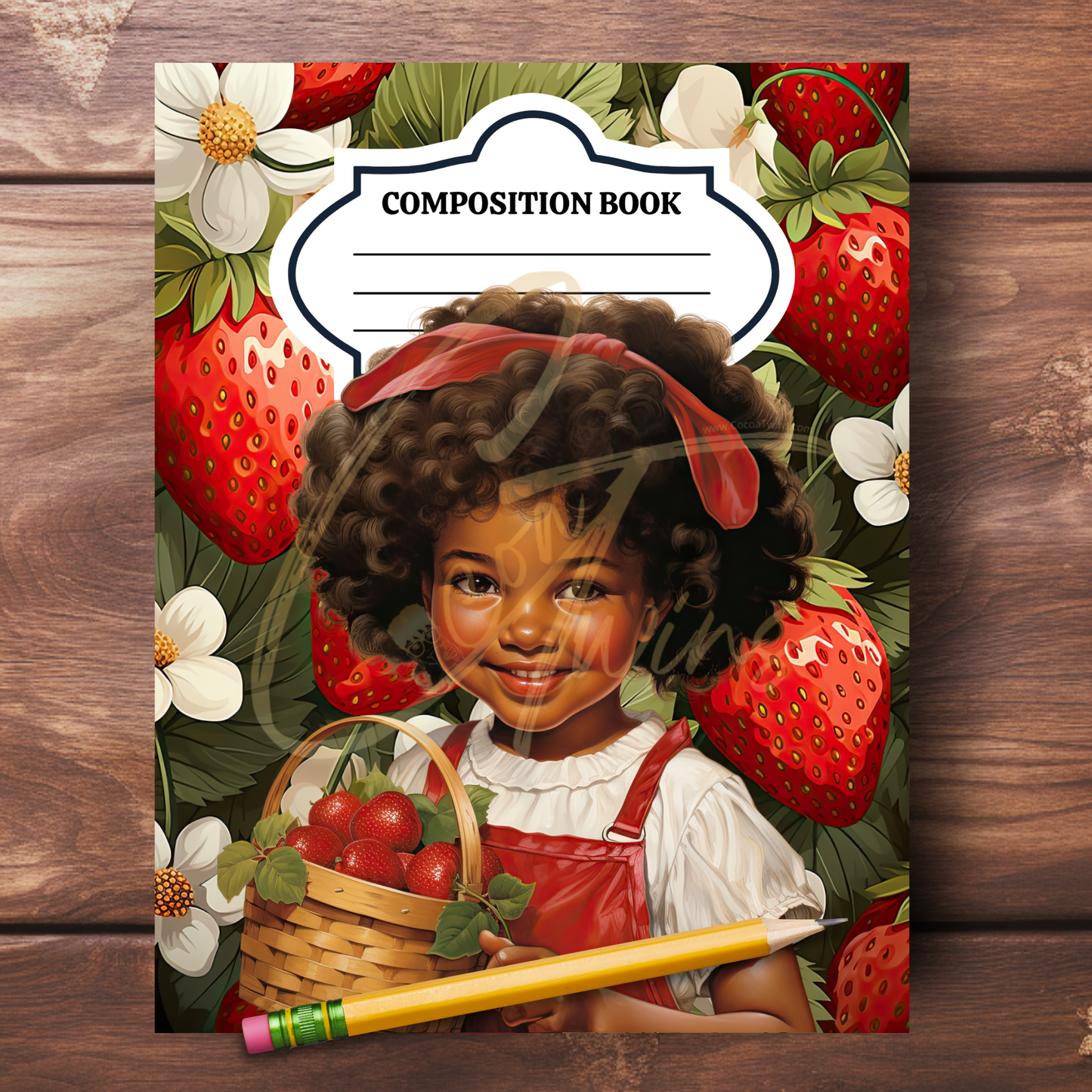 0923-49-BKB | PLR Composition Notebook Covers | PNG Format | 7.5 x 9.25