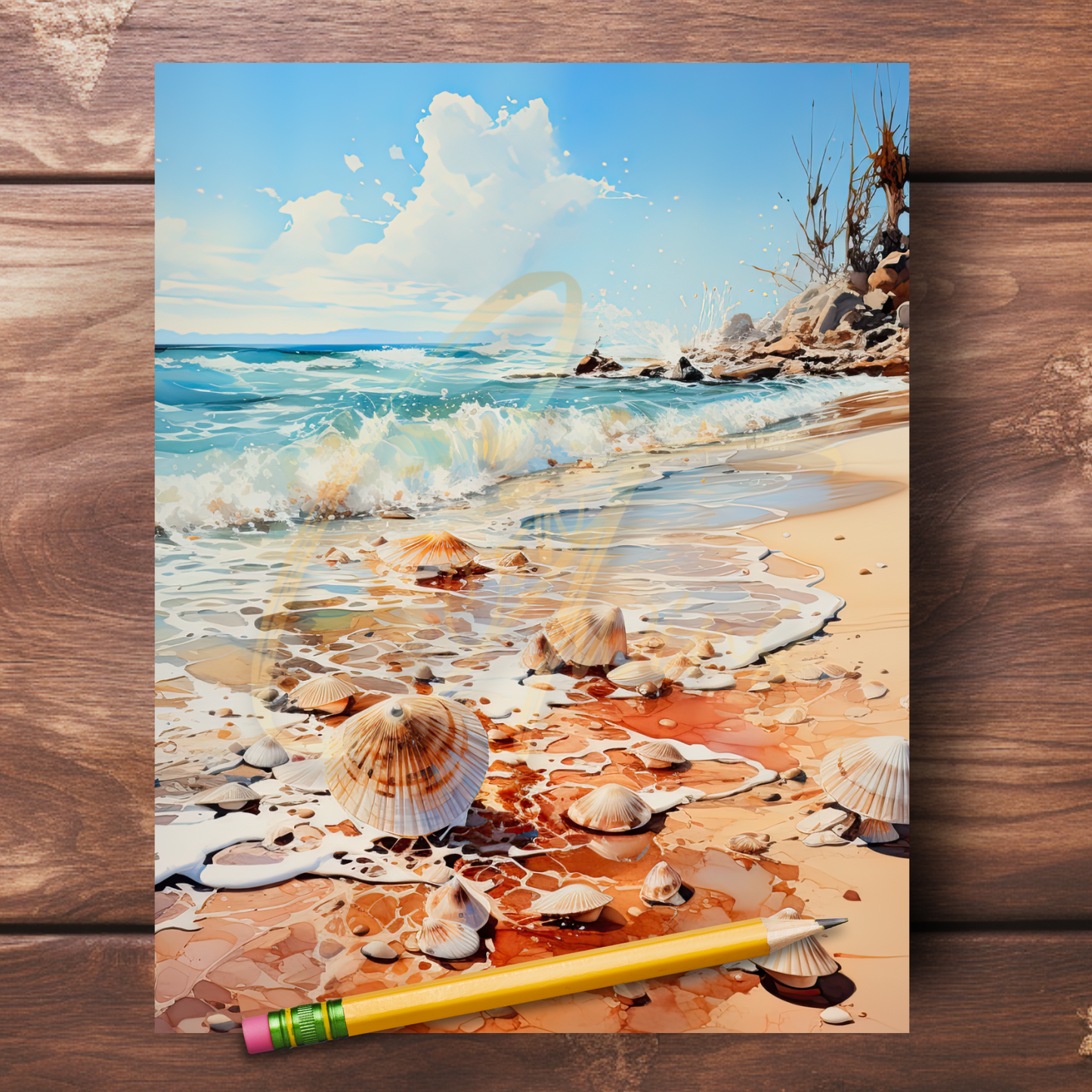 0923-52-BKB | PLR Composition Notebook Covers | PNG Format | 7.5 x 9.25
