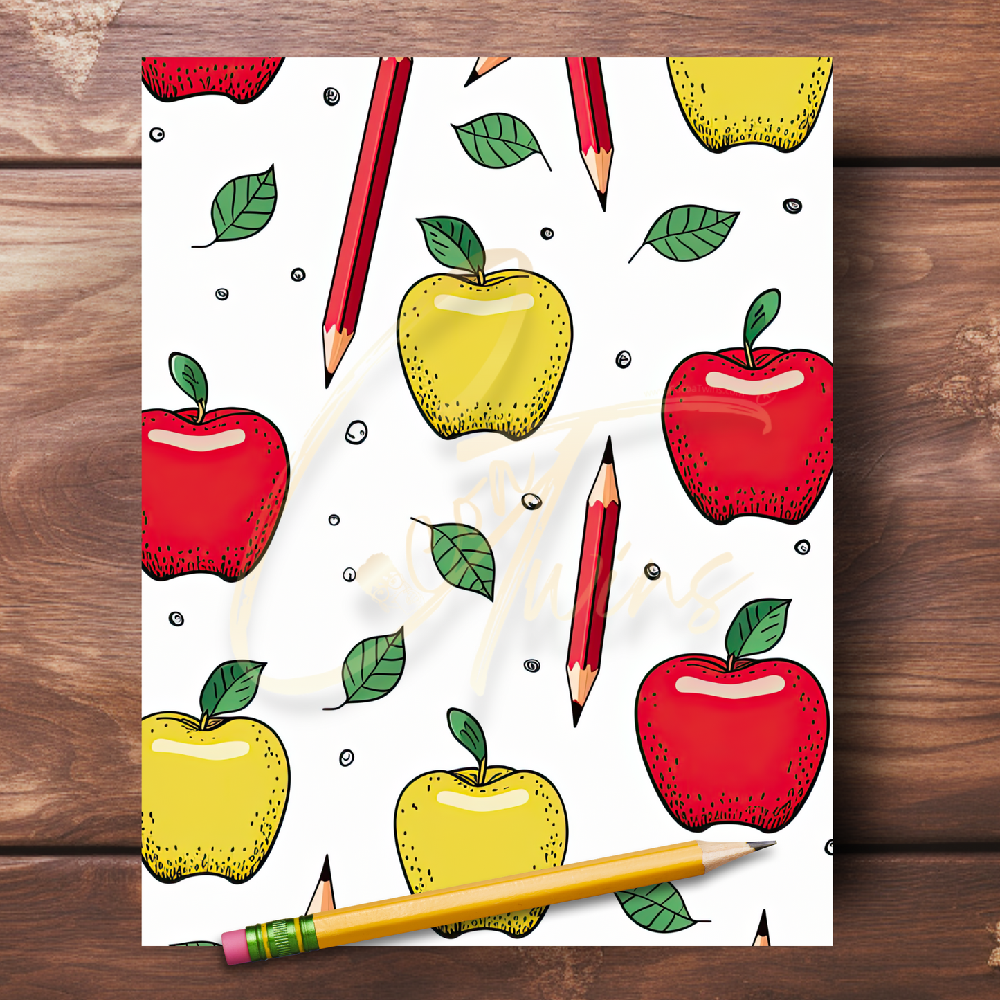 0923-29-BKB | PLR Composition Notebook Covers | PNG Format | 7.5 x 9.25