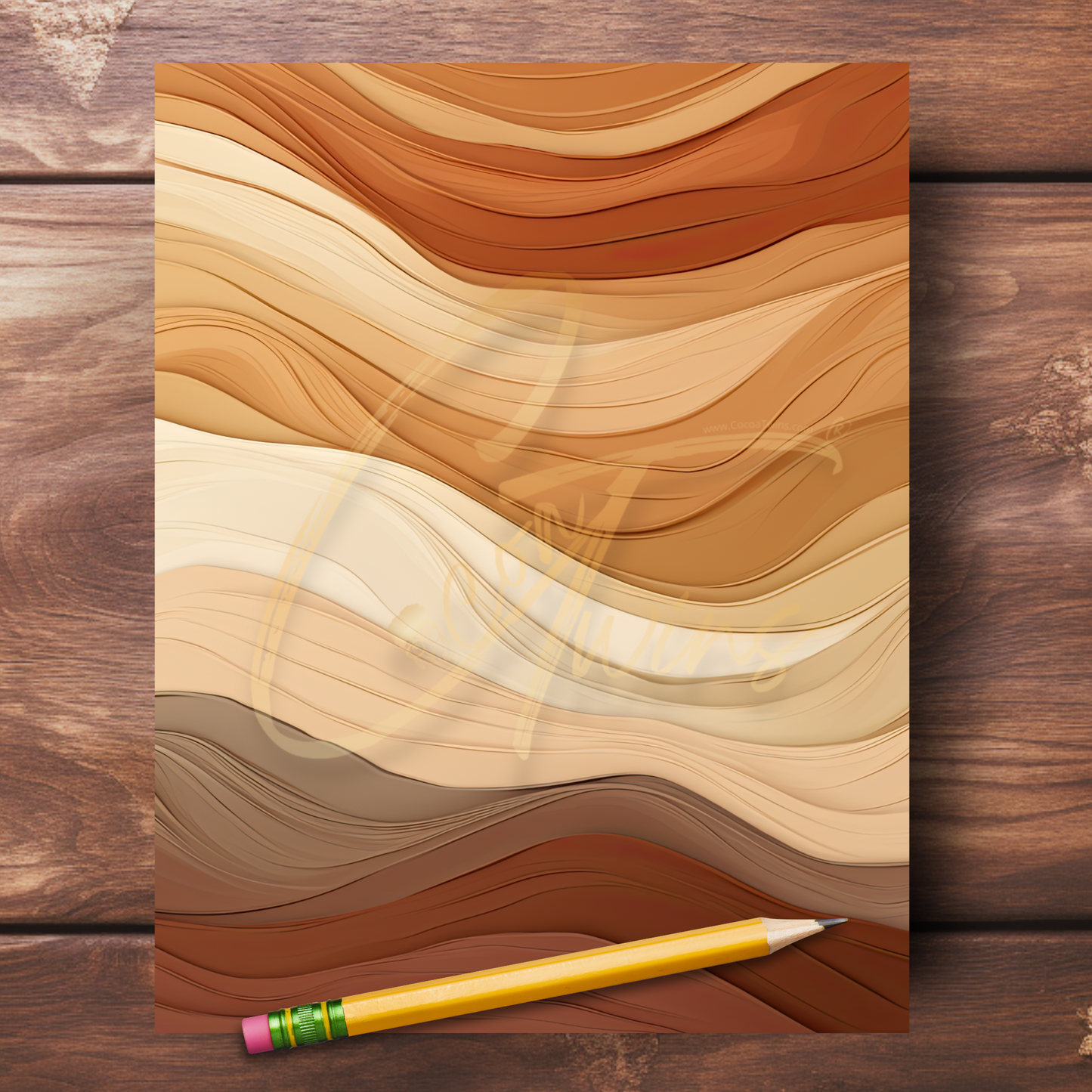 0923-42-BKB | PLR Composition Notebook Covers | PNG Format | 7.5 x 9.25