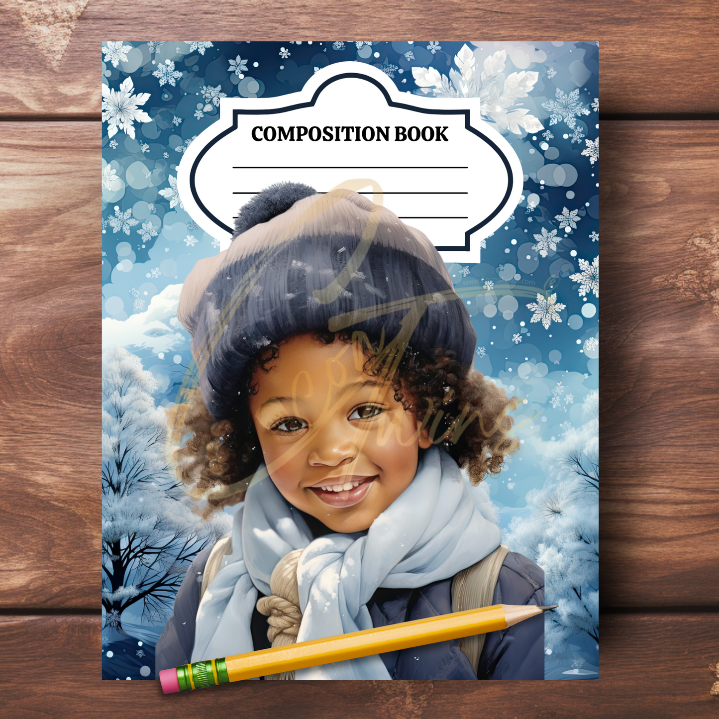 0923-35-BKB | PLR Composition Notebook Covers | PNG Format | 7.5 x 9.25