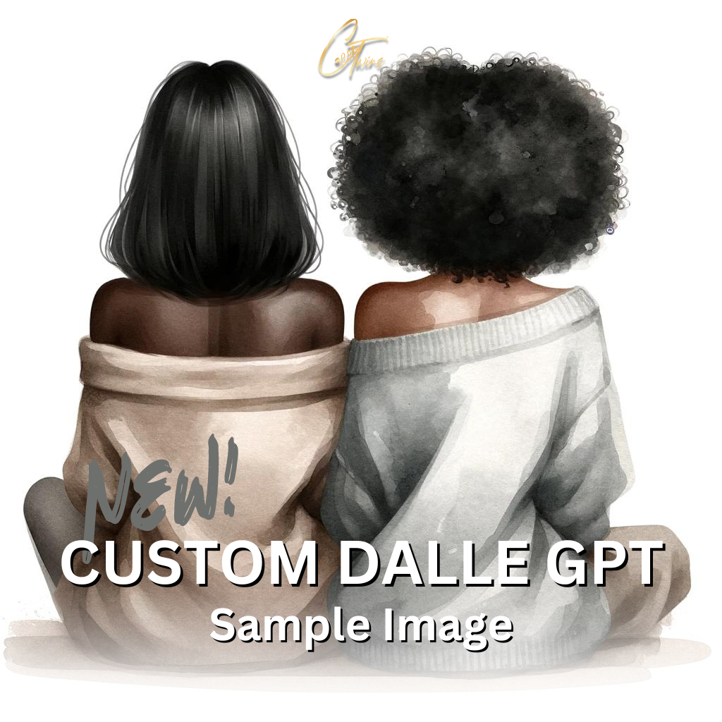 Best Friends | Custom DALL·E GPT with a Fully Editable Hyperlinked Prompt Guide Template