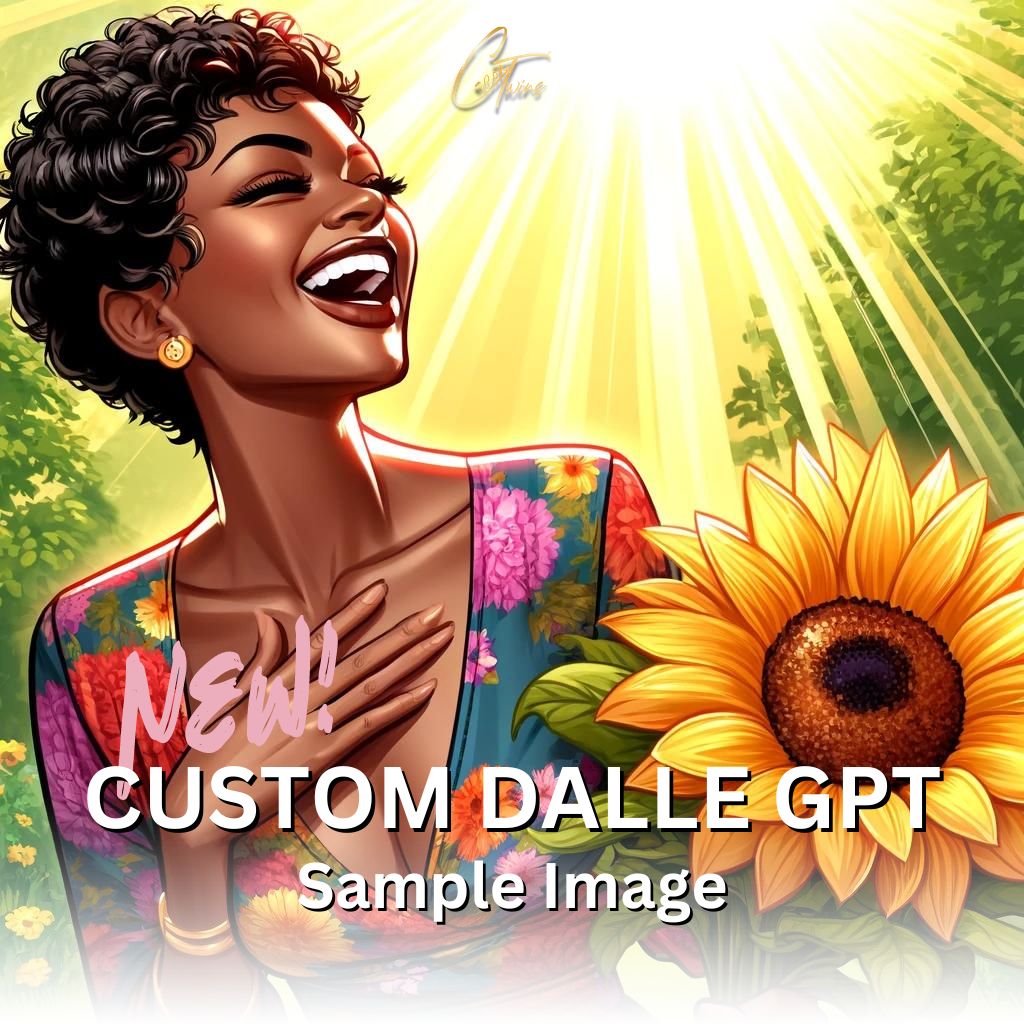 Mother's Day - EB | Custom DALL·E GPT with a Fully Editable Hyperlinked Prompt Guide Template