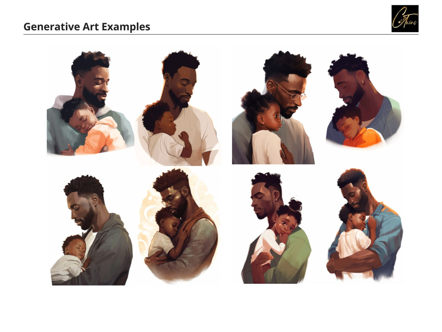 MidJourney Prompt Guide - Father, Daddy, Dad, Pops,Dada, Old Dude, My Old Man | Ai Art | Digital Download | Father's Day | African-American