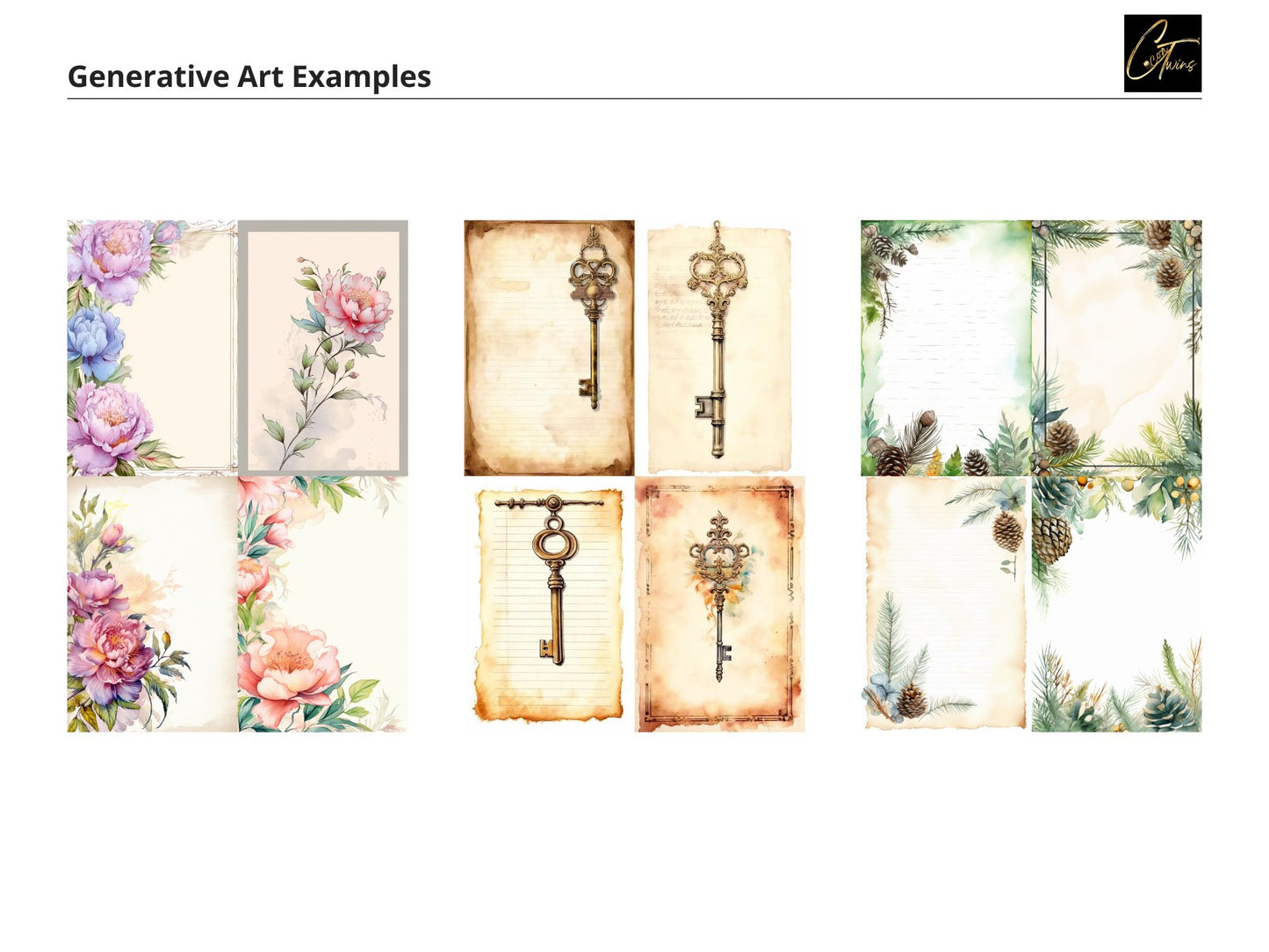 Unleash Your Creativity - Prompt Guide to Designing Journal Pages and Scrapbook Papers Using MidJourney | Digital Download