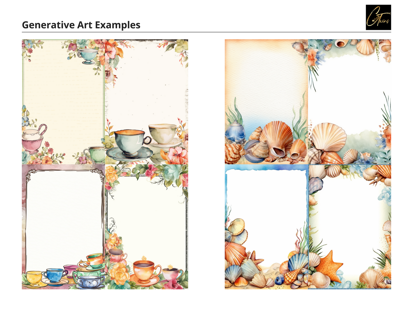 Painted Pages Prompt Guide - Inspiring Watercolor Prompts for Journal Lovers | Watercolor | Digital Pattern | Scrapbooking | KDP | Journal | Printable