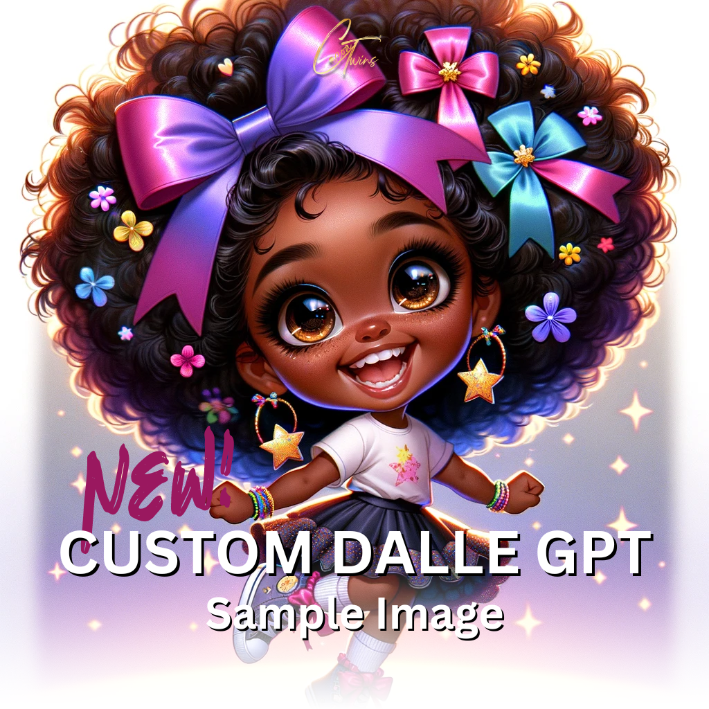 Cuteness Overload | Custom DALL·E GPT with a Fully Editable Hyperlinked Prompt Guide Template