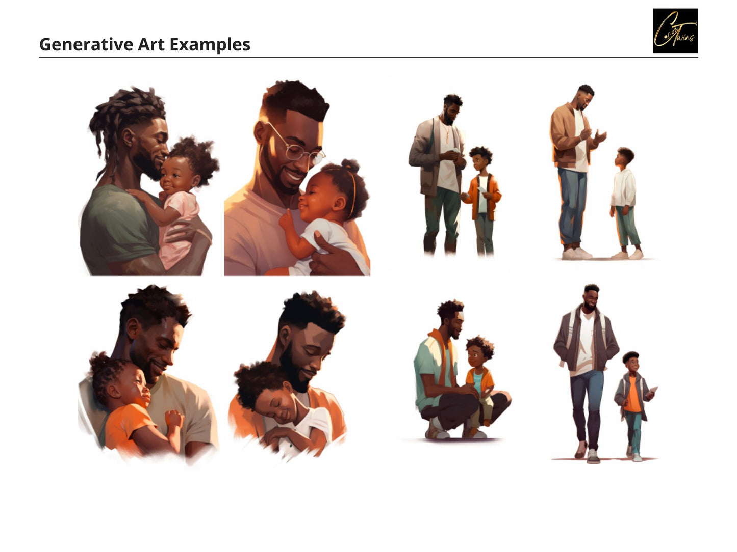 MidJourney Prompt Guide - Father, Daddy, Dad, Pops,Dada, Old Dude, My Old Man | Ai Art | Digital Download | Father's Day | African-American