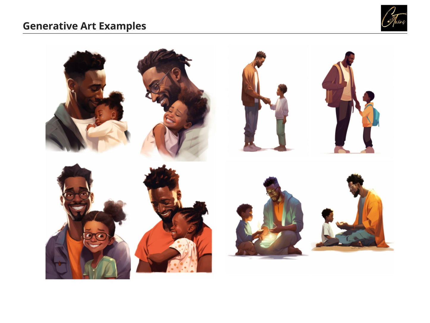 MidJourney Prompt Guide - Father, Daddy, Dad, Pops,Dada, Old Dude, My Old Man | Ai Art | Digital Download | Father's Day | African-American