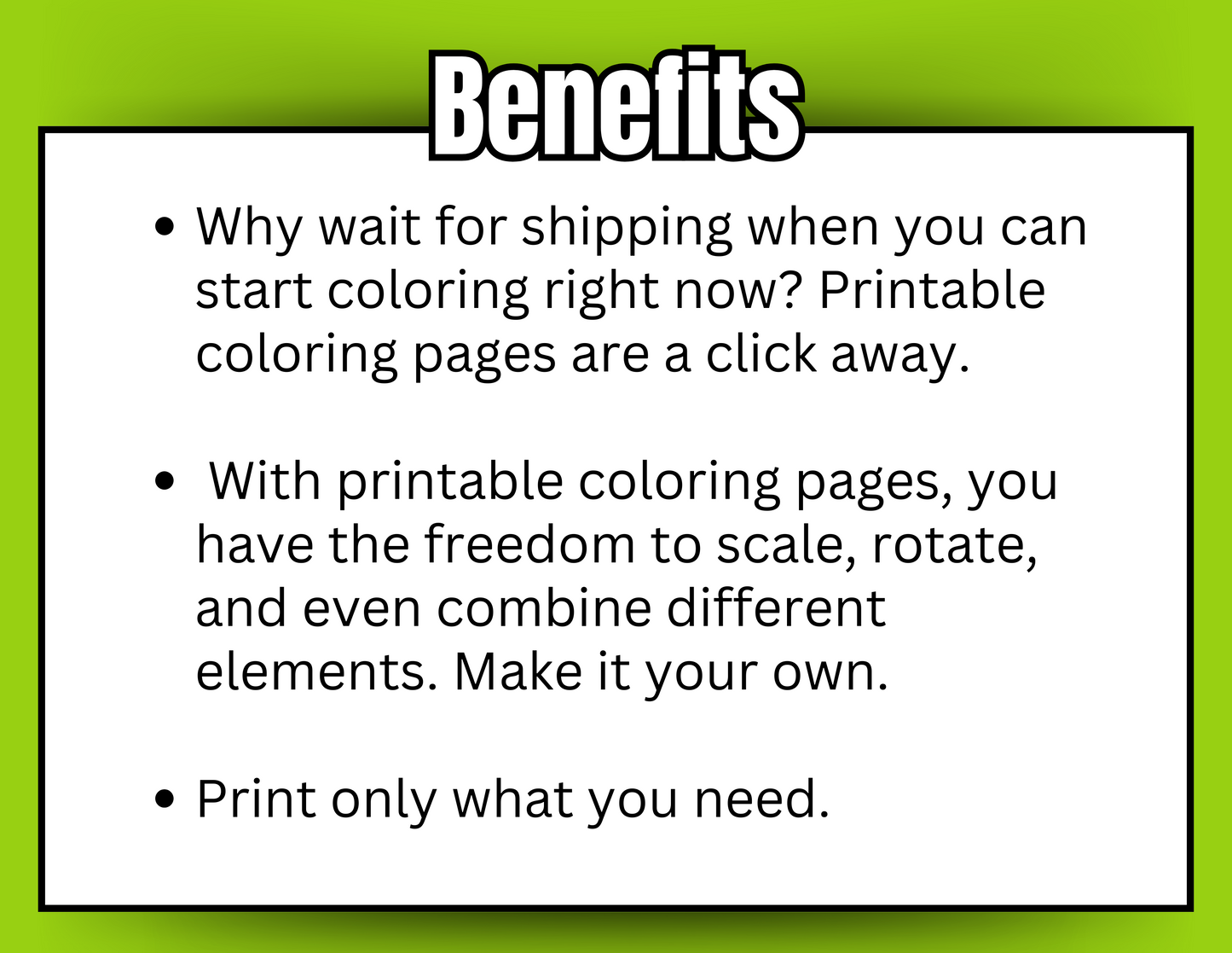 003-BKB | PLR Coloring Pages, Prompt and a Bot | Pre-Black Friday Special for Small Business Owners