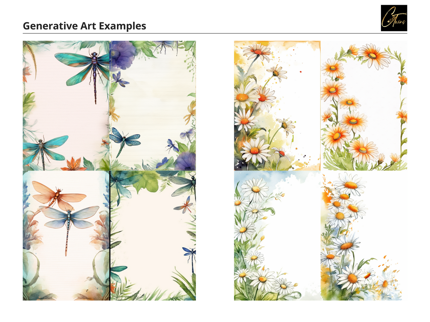 Painted Pages Prompt Guide - Inspiring Watercolor Prompts for Journal Lovers | Watercolor | Digital Pattern | Scrapbooking | KDP | Journal | Printable