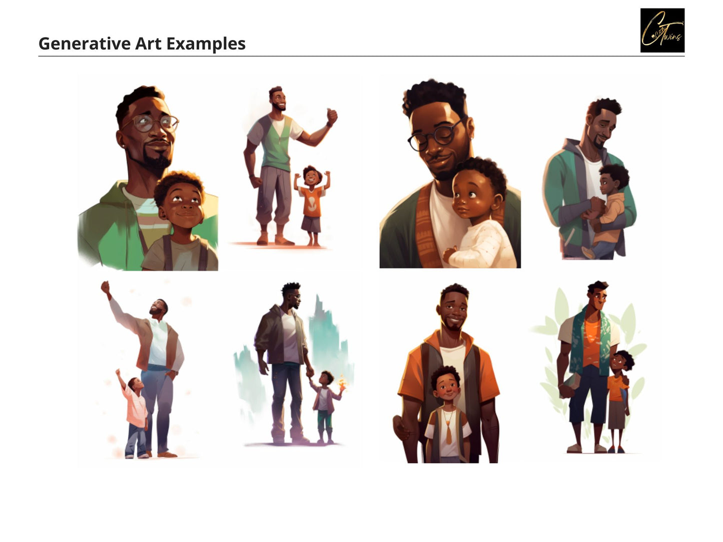 MidJourney Prompt Guide - Father, Daddy, Dad, Pops,Dada, Old Dude, My Old Man | Ai Art | Digital Download | Father's Day | African-American