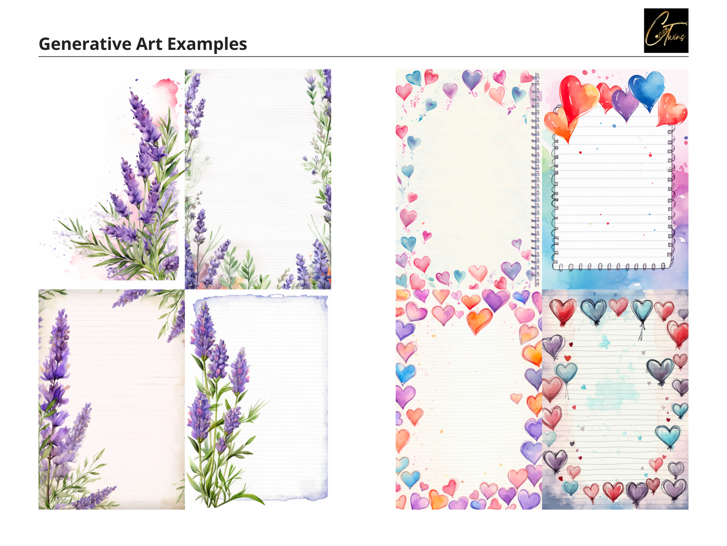 Painted Pages Prompt Guide - Inspiring Watercolor Prompts for Journal Lovers | Watercolor | Digital Pattern | Scrapbooking | KDP | Journal | Printable