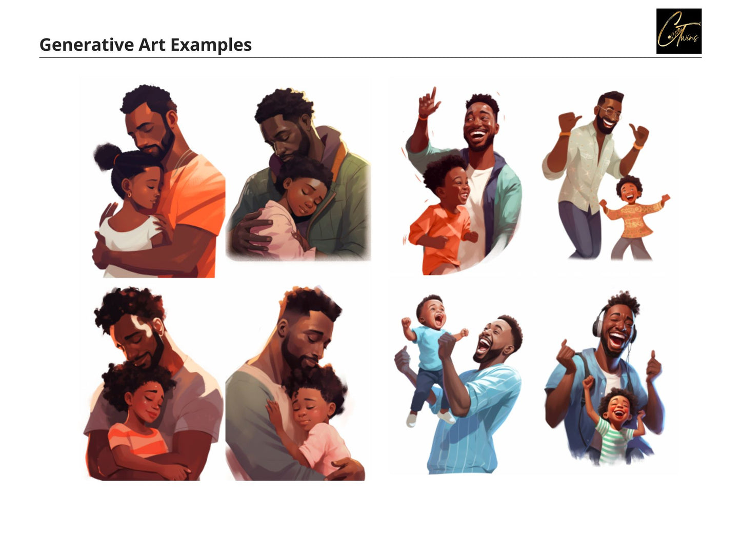 MidJourney Prompt Guide - Father, Daddy, Dad, Pops,Dada, Old Dude, My Old Man | Ai Art | Digital Download | Father's Day | African-American