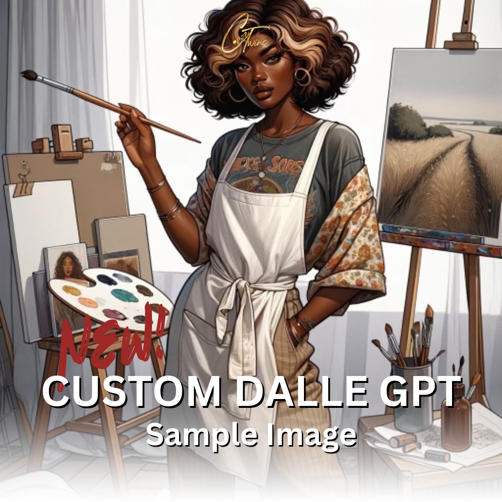 The Artist - EB | Custom DALL·E GPT with a Fully Editable Hyperlinked Prompt Guide Template