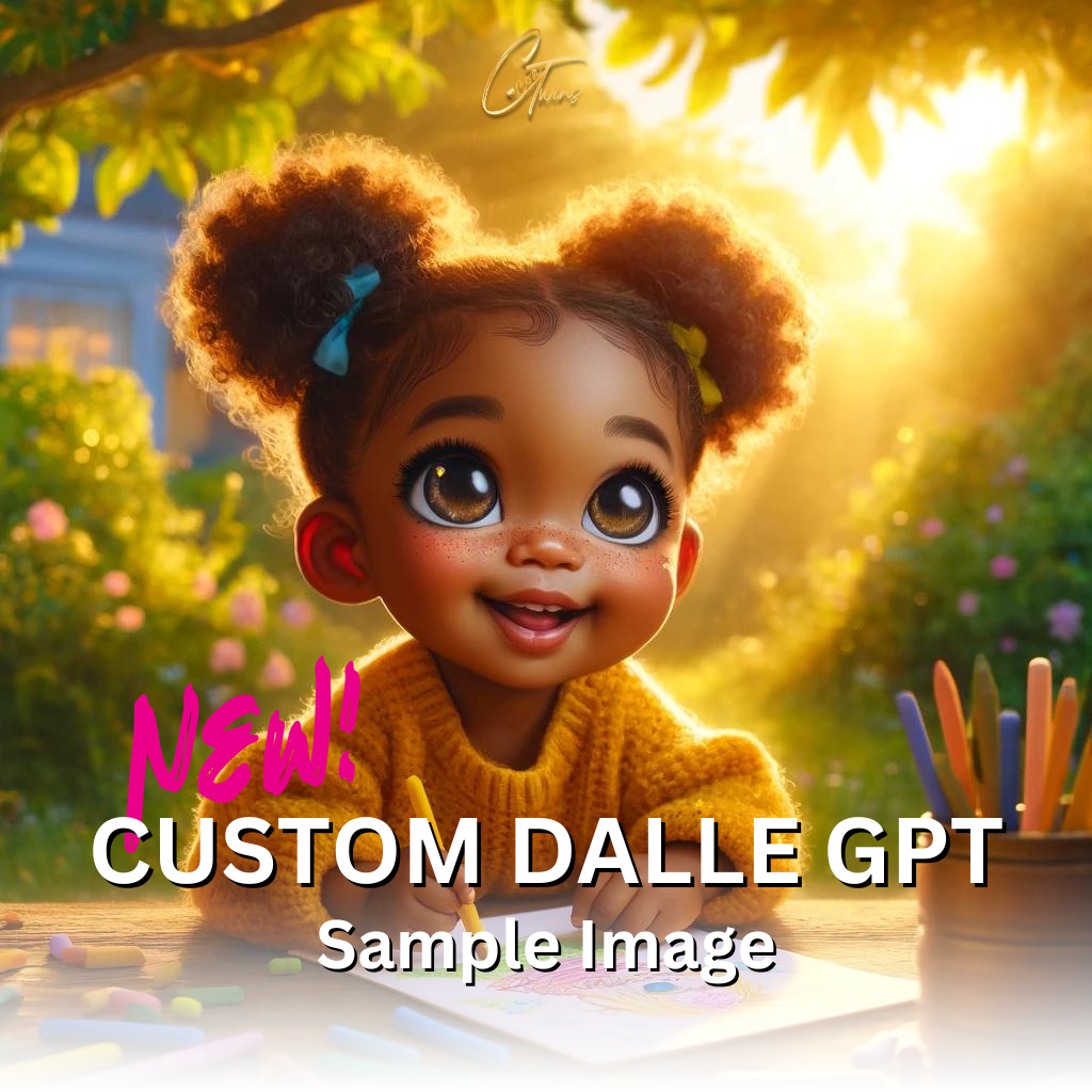 Dreams in Color - EB | Custom DALL·E GPT with a Fully Editable Hyperlinked Prompt Guide Template