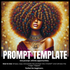 Fillable Art Prompt Base | Bold Beauty