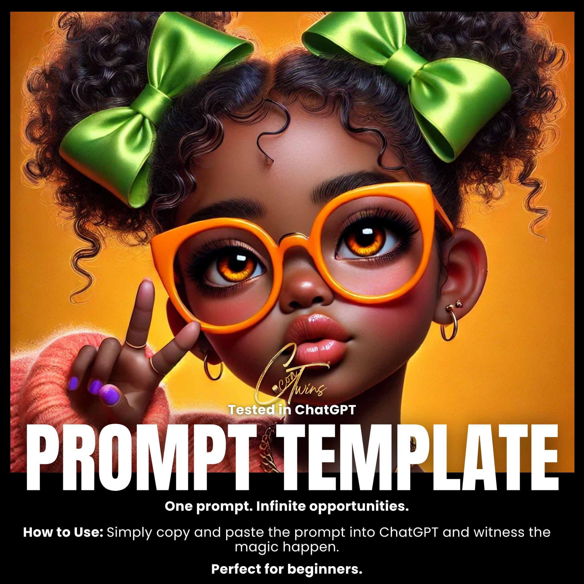 Fillable Art Prompt Base | Bright Charm