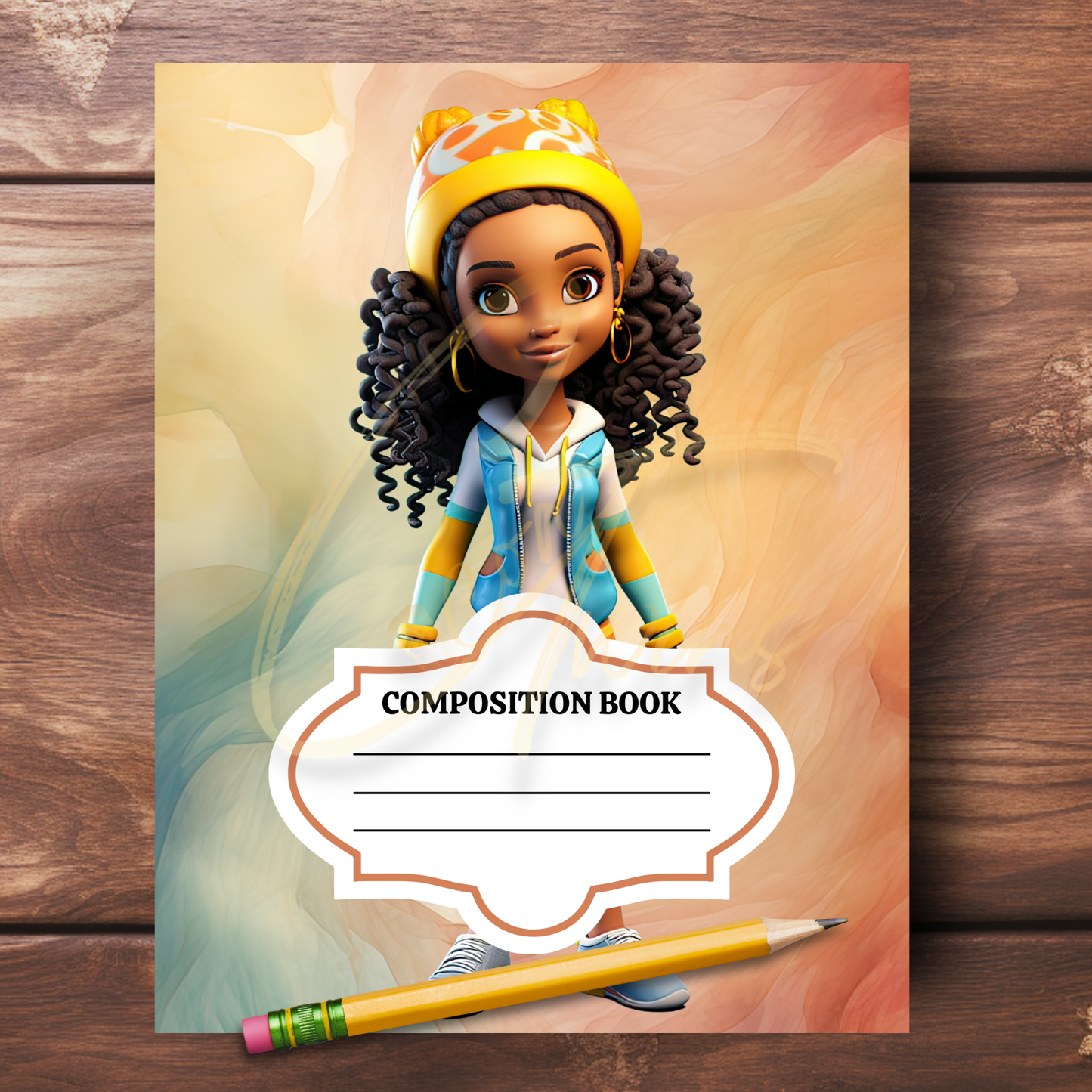 0923-29-EB | PLR Composition Notebook Covers | PNG Format | 7.5 x 9.25