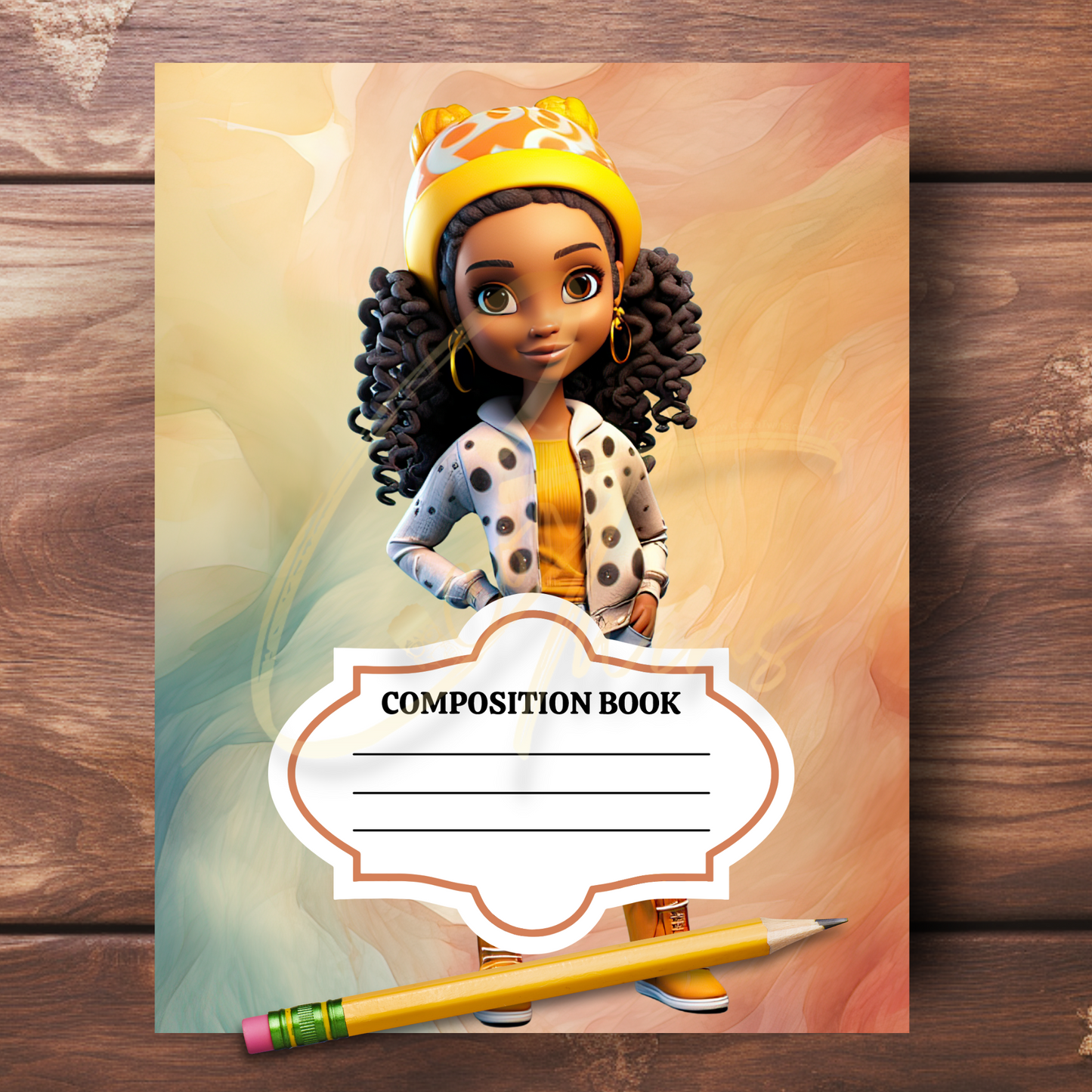 0923-29-EB | PLR Composition Notebook Covers | PNG Format | 7.5 x 9.25