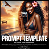 Fillable Art Prompt Base | Captured Memories