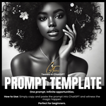 Fillable Art Prompt Base | Charcoal Whisper