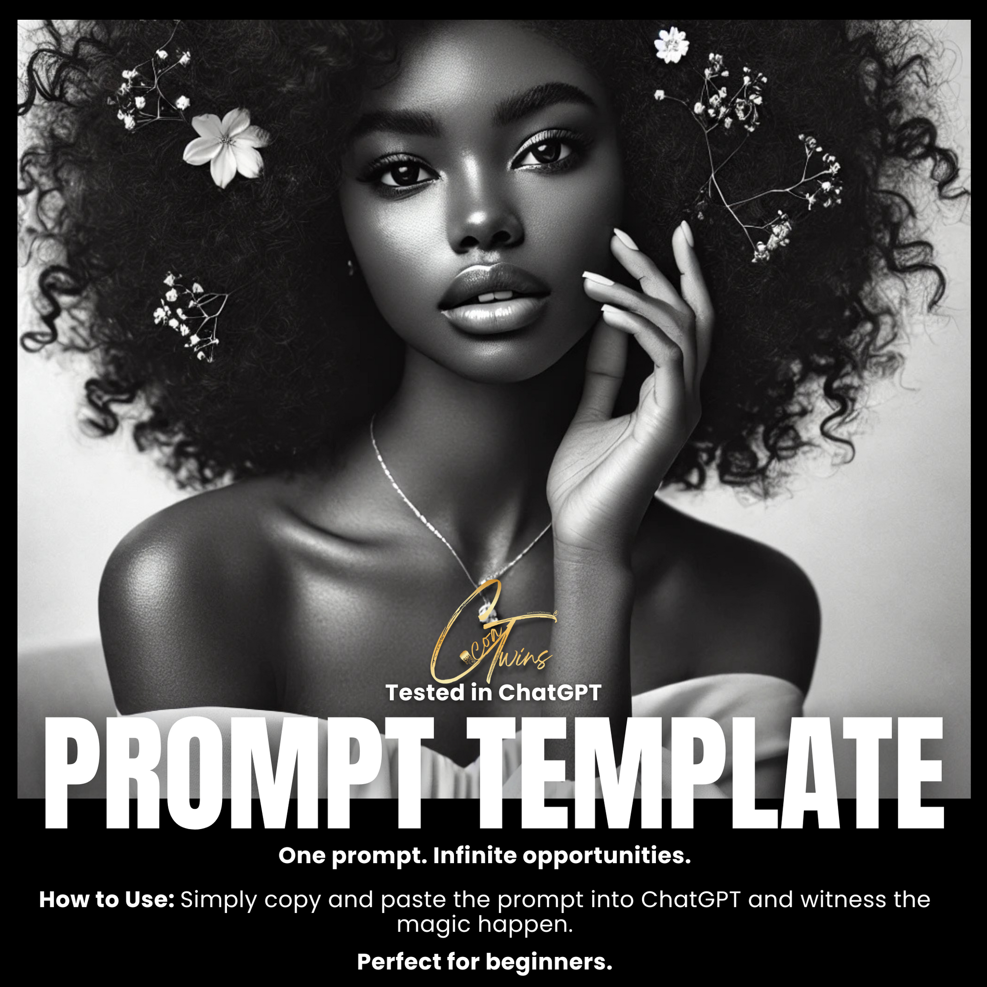 Fillable Art Prompt Base | Charcoal Whisper
