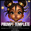 Fillable Art Prompt Base | Chibi Spark