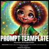 Fillable Art Prompt Base | Chibi Spring Joy