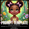 Fillable Art Prompt Base | Fairy Glow