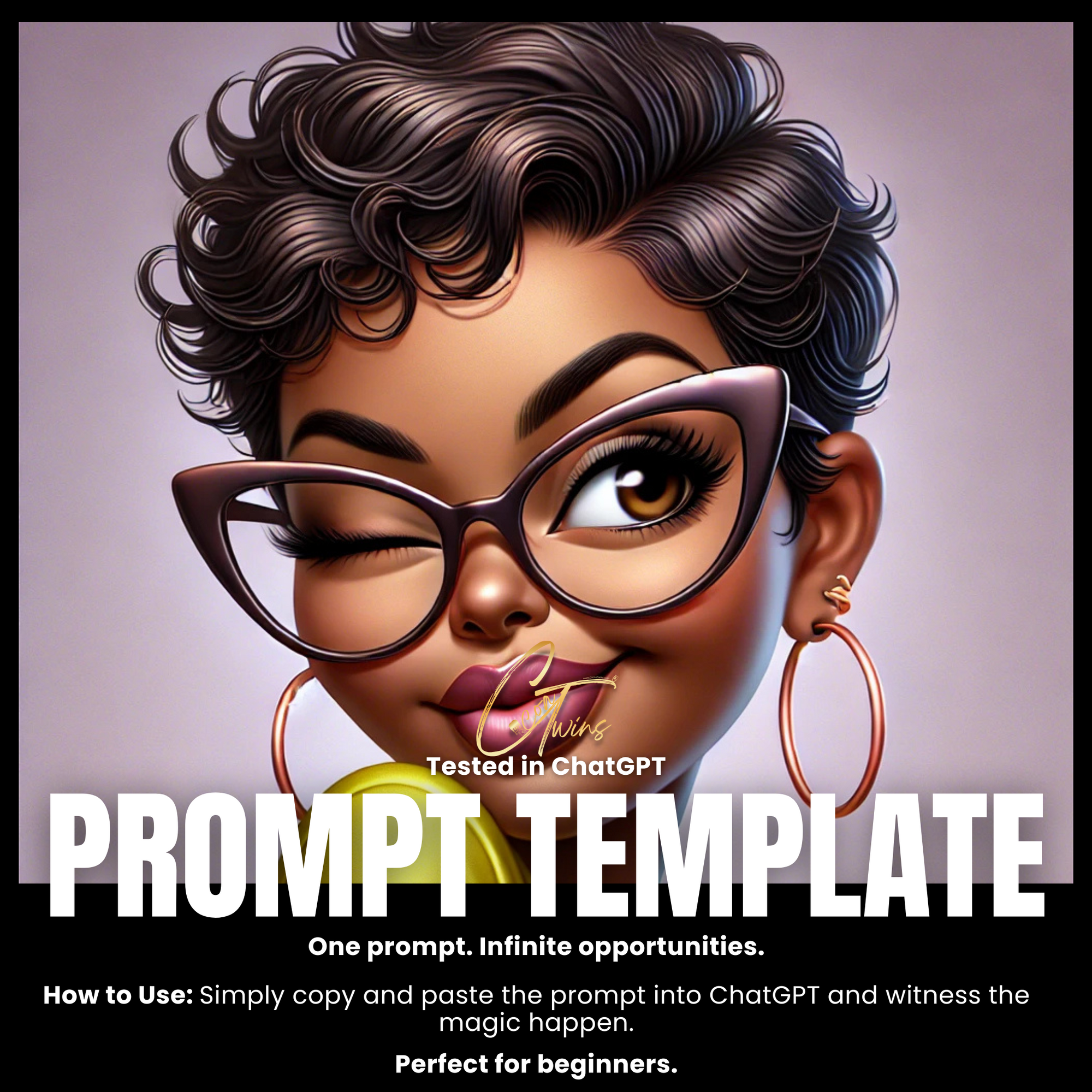 Fillable Art Prompt Base | Fierce Flair