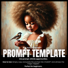 Fillable Art Prompt Base | Gentle Connection