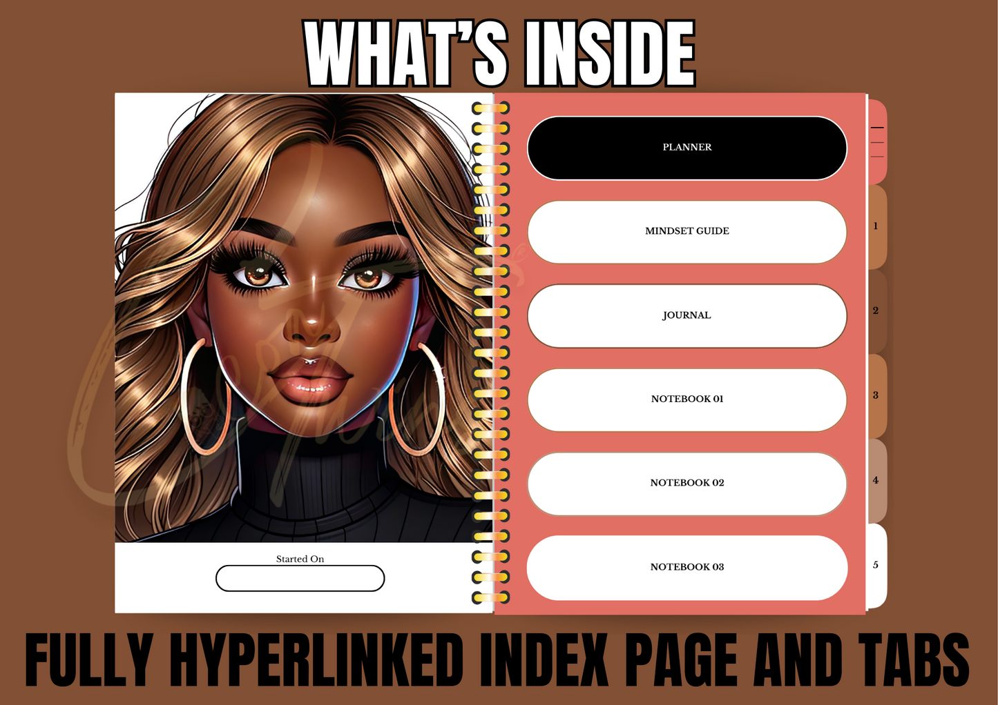 Wealth Mindset - 30 Days to Financial Empowerment | PDF and Canva Template | Planner and Mindset Guide - ONE BUYER PLR