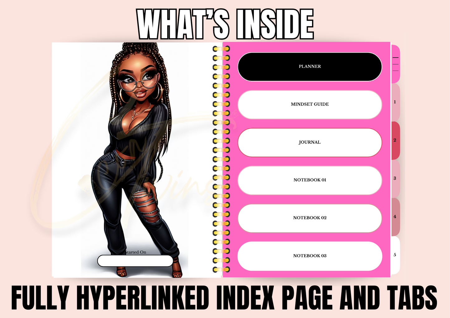 From Savings to Abundance - An Inspirational Guide | PDF and Canva Template | Planner and Mindset Guide - ONE BUYER PLR