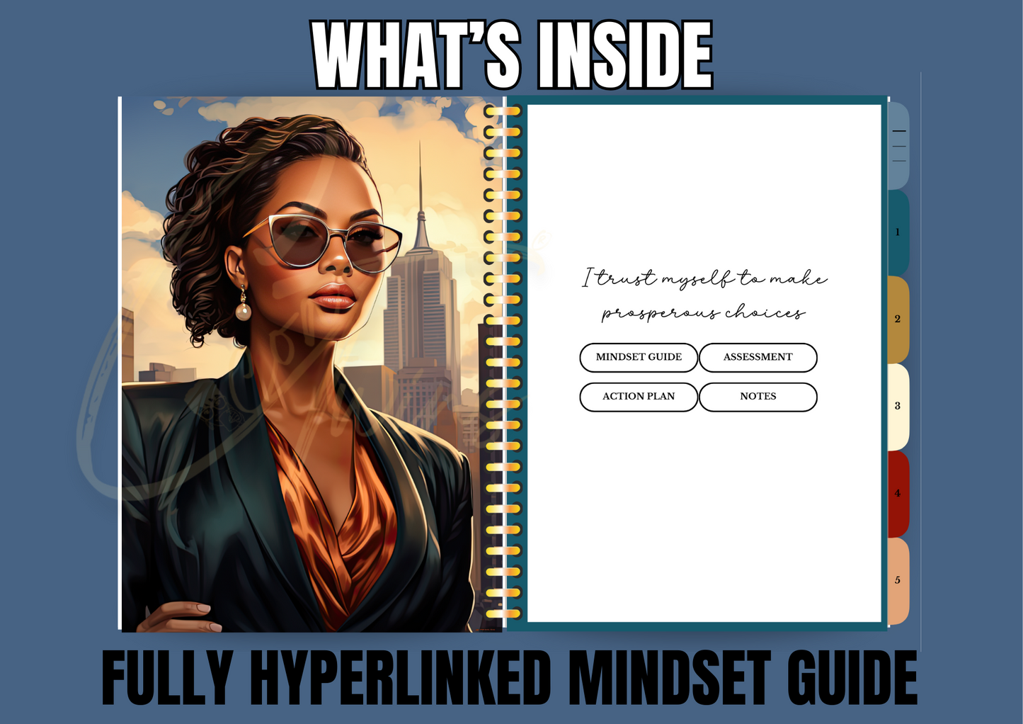 Harmony Within - A Journey to Financial Wellness | PDF and Canva Template | Planner and Mindset Guide - ONE BUYER PLR
